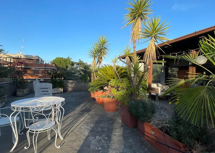 Mansarda Monolocale In Roof Garden Rom